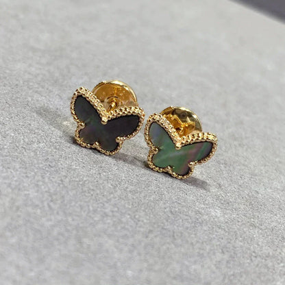 ¡®Aura Jewels¡¯BUTTERFLY DARK MOP  EARRINGS