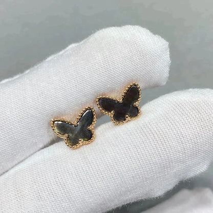 ¡®Aura Jewels¡¯BUTTERFLY DARK MOP  EARRINGS