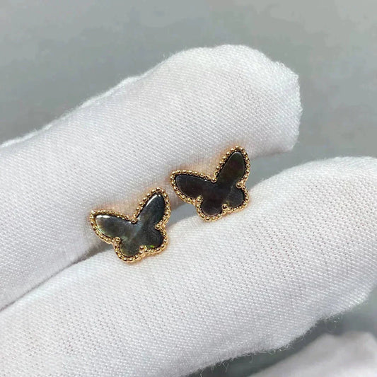 ¡®Aura Jewels¡¯BUTTERFLY DARK MOP  EARRINGS