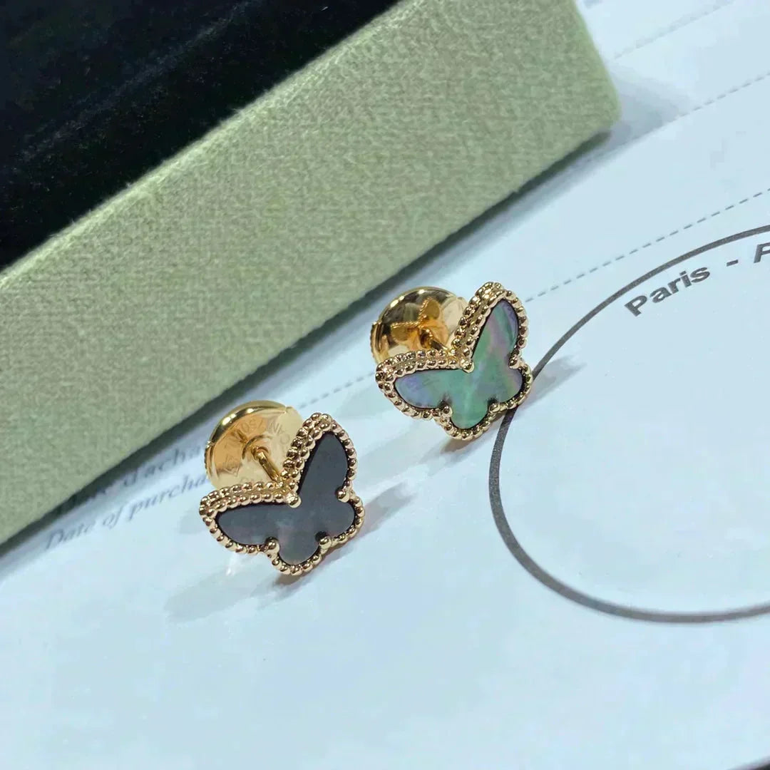 ¡®Aura Jewels¡¯BUTTERFLY DARK MOP  EARRINGS