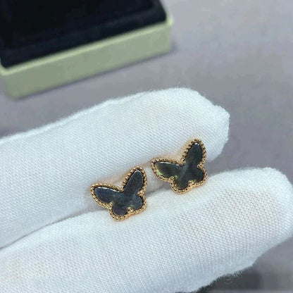 ¡®Aura Jewels¡¯BUTTERFLY DARK MOP  EARRINGS