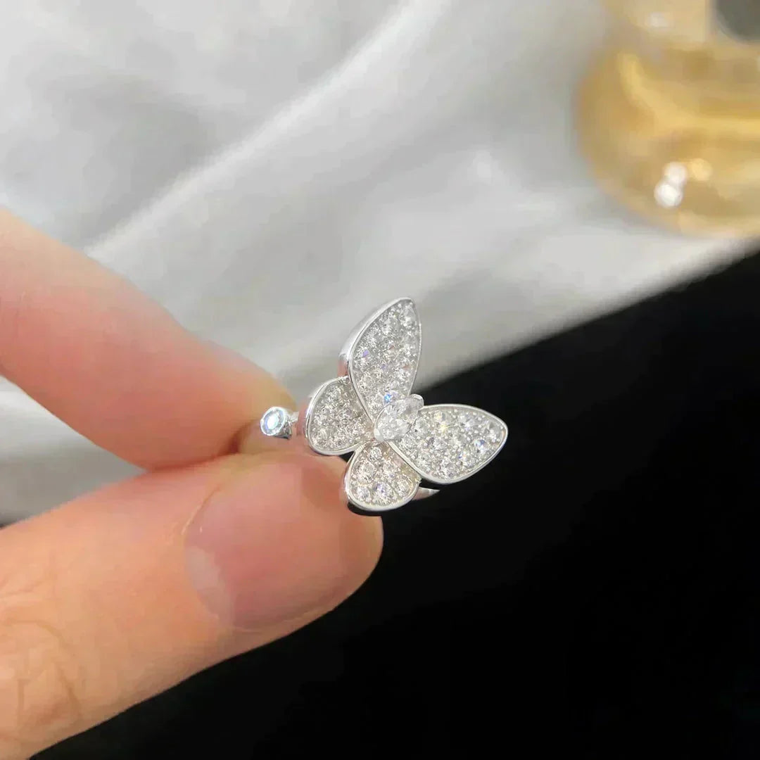 ¡®Aura Jewels¡¯BUTTERFLY DIAMOND RING