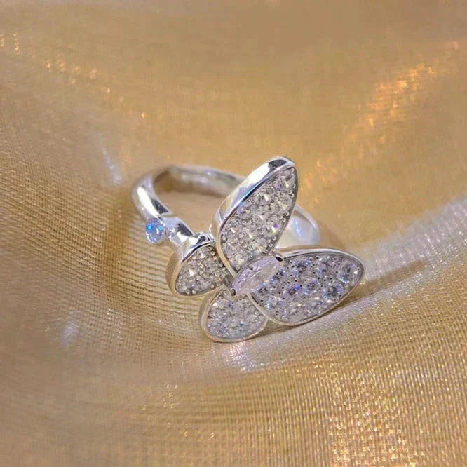 ¡®Aura Jewels¡¯BUTTERFLY DIAMOND RING
