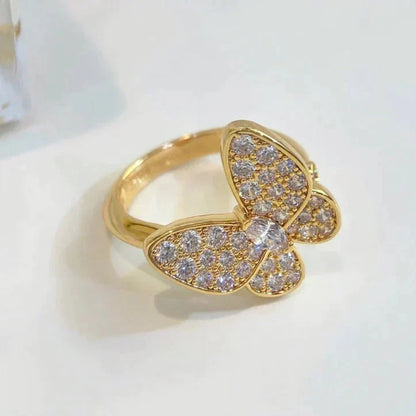 ¡®Aura Jewels¡¯BUTTERFLY DIAMOND RING