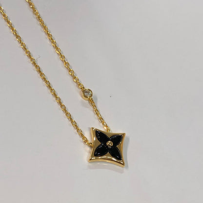 ¡®Aura Jewels¡¯STAR BLACK MOP NECKLACE