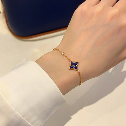 ¡®Aura Jewels¡¯COLOR STAR PINK GOLD DIAMOND BRACELET
