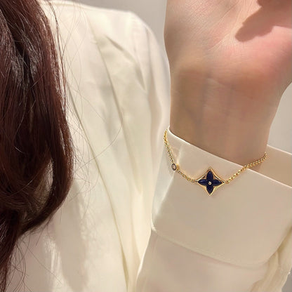 ¡®Aura Jewels¡¯COLOR STAR PINK GOLD DIAMOND BRACELET