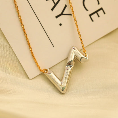 ¡®Aura Jewels¡¯VOLT SILVER DIAMOND PEDANT NECKLACE