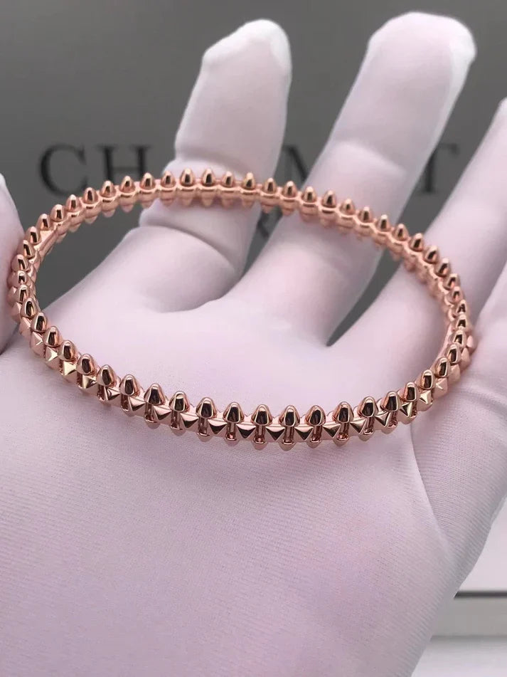 [Aura Jewels]CLASH PINK GOLD Silver   Gold  BRACELET
