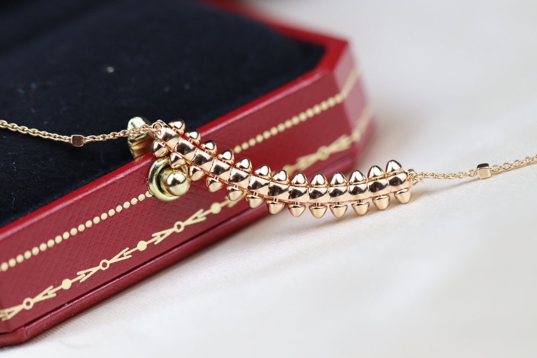 ¡®Aura Jewels¡¯CLASH PINK GOLD NECKLACE