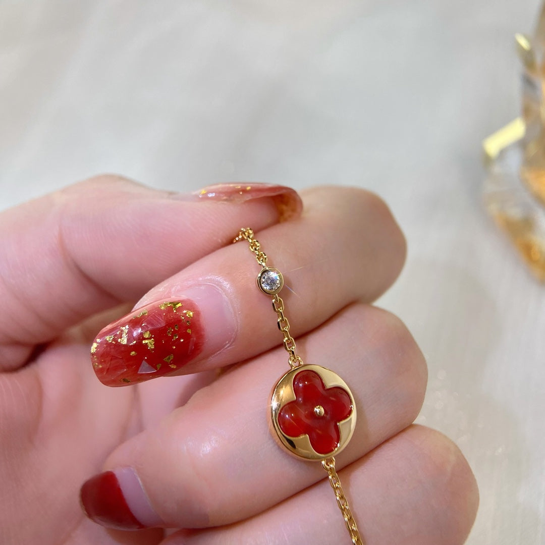 ¡®Aura Jewels¡¯SUN PEDANT CARNELIAN BRACELET