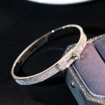 ¡®Aura Jewels¡¯KELLY BRACELET DIAMOND PAVED