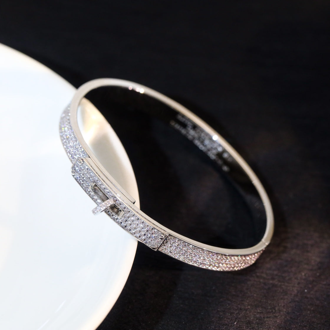 ¡®Aura Jewels¡¯KELLY BRACELET DIAMOND PAVED