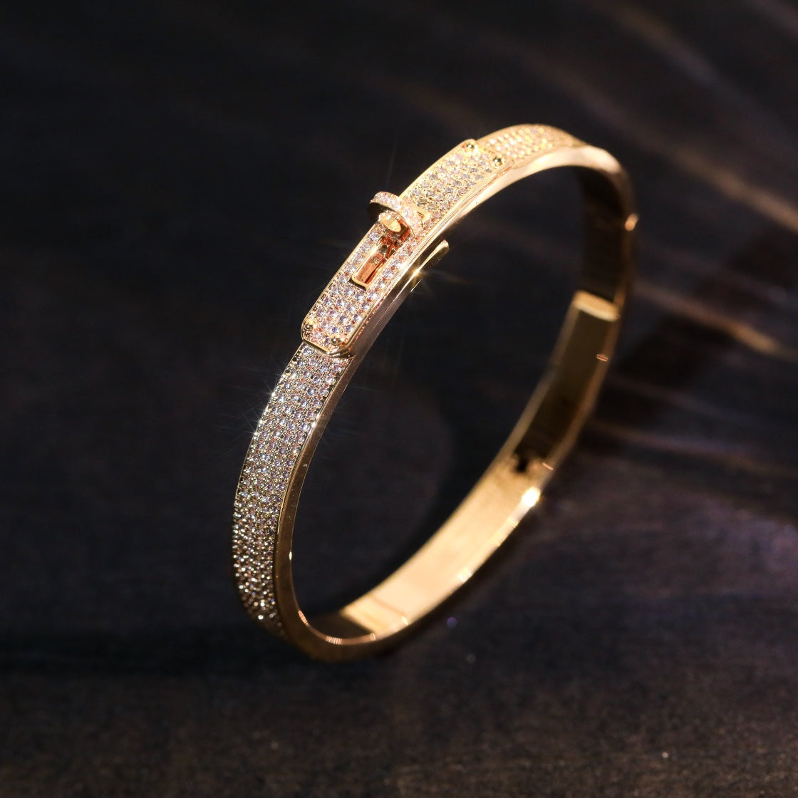 ¡®Aura Jewels¡¯KELLY BRACELET DIAMOND PAVED
