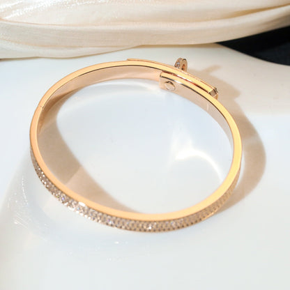 ¡®Aura Jewels¡¯KELLY BRACELET DIAMOND PAVED