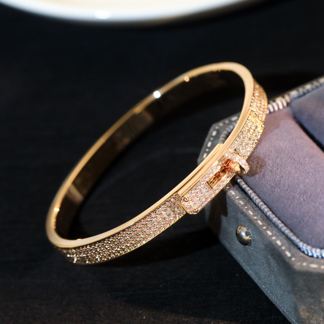 ¡®Aura Jewels¡¯KELLY BRACELET DIAMOND PAVED