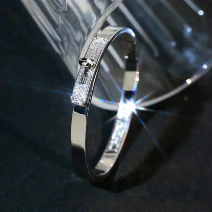 ¡®Aura Jewels¡¯KELLY SILVER DIAMOND BRACELET