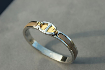 ¡®Aura Jewels¡¯CLIC CHAINE SILVER BRACELET