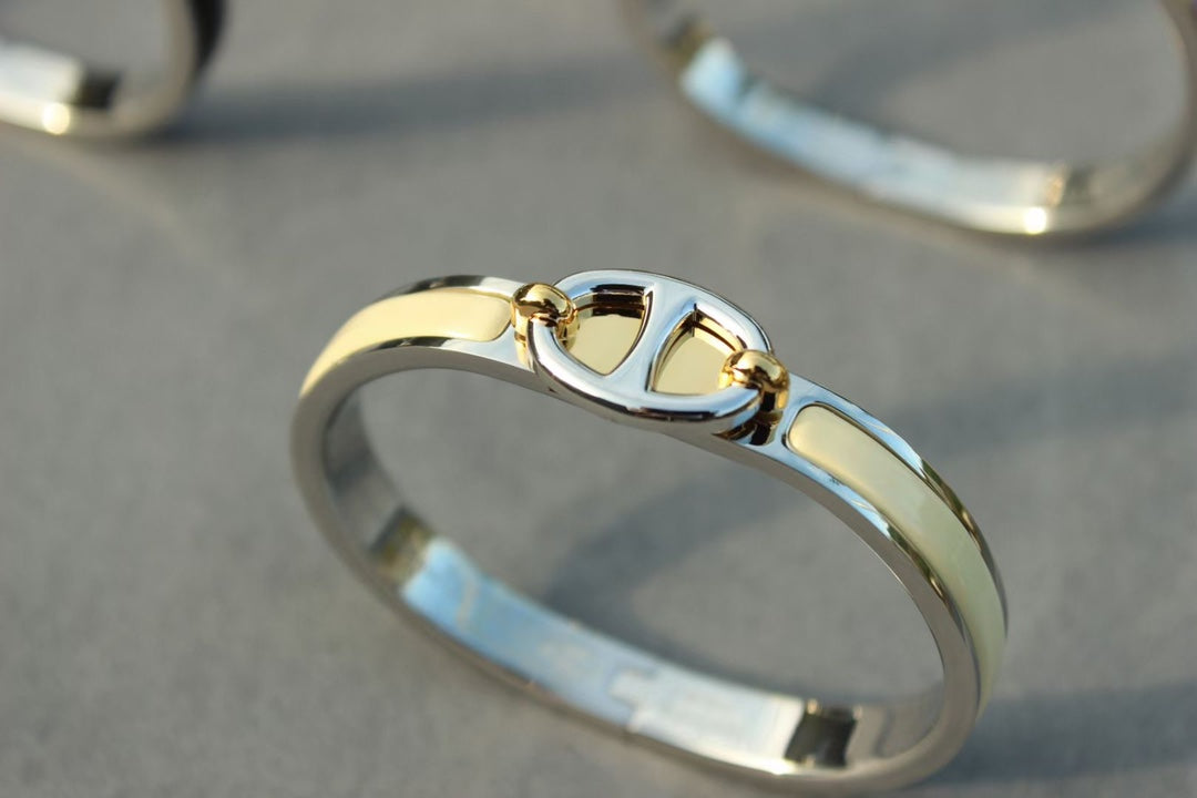 ¡®Aura Jewels¡¯CLIC CHAINE SILVER BRACELET
