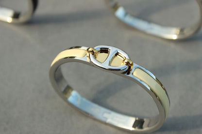 ¡®Aura Jewels¡¯CLIC CHAINE SILVER BRACELET
