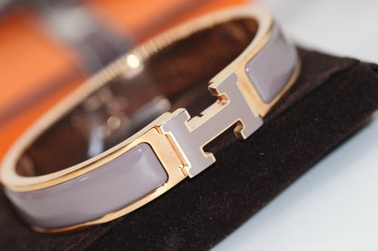 ¡®Aura Jewels¡¯H BRACELET 12MM BROWN