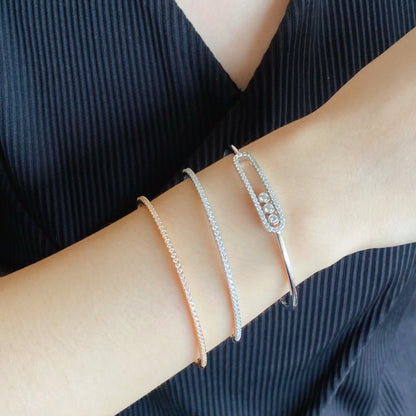 ¡®Aura Jewels¡¯MINI DIAMOND TENNIS BRACELET
