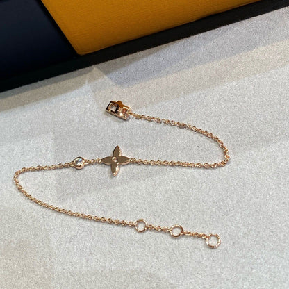 ¡®Aura Jewels¡¯STAR DIAMOND PINK GOLD BRACELET