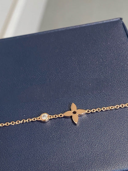 ¡®Aura Jewels¡¯STAR DIAMOND PINK GOLD BRACELET