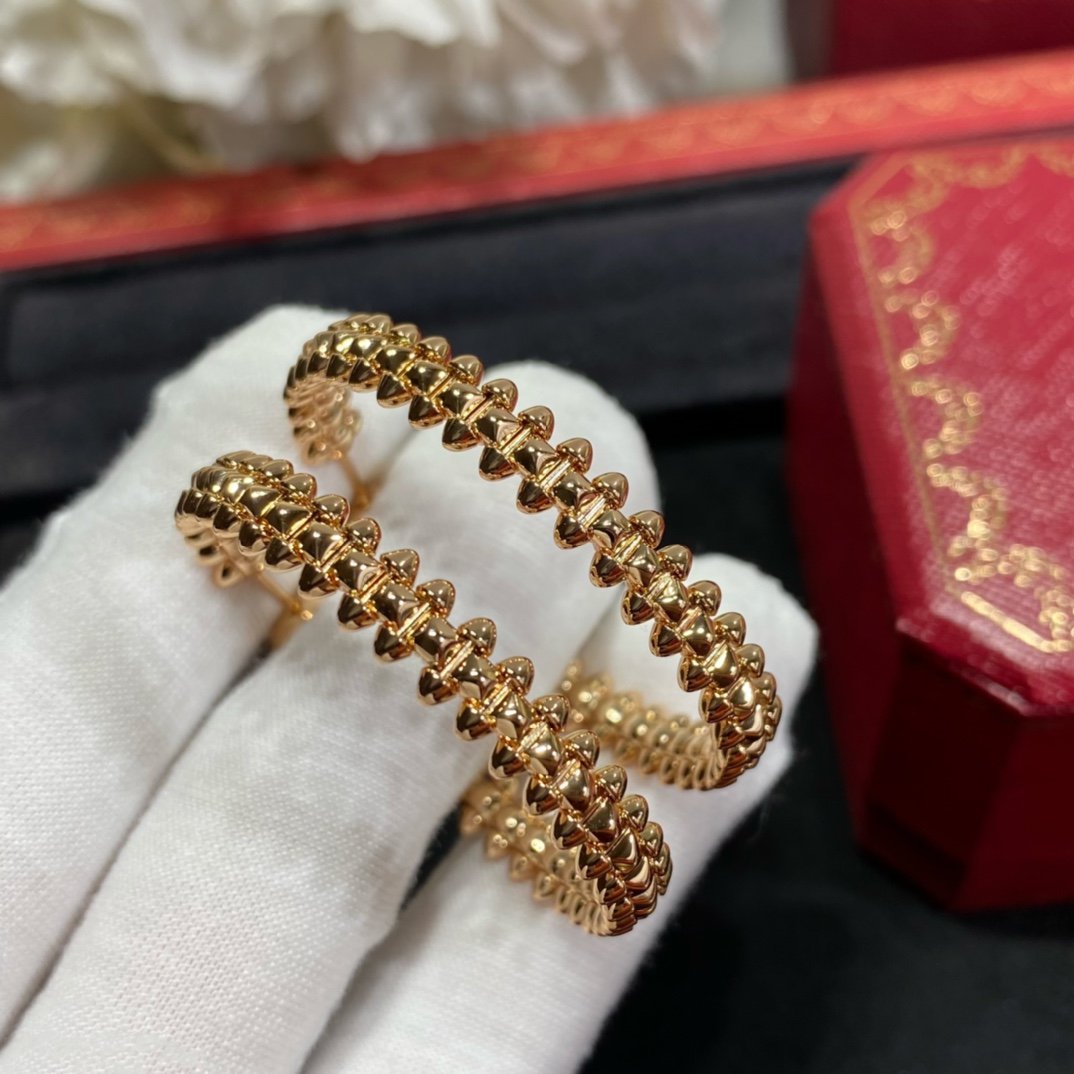 ¡®Aura Jewels¡¯CLASH LARGE HOOP EARRINGS