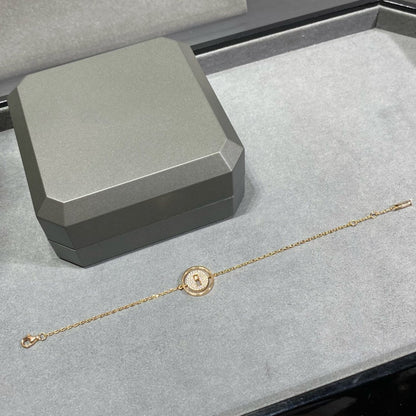 [Aura Jewels]LUCKY MOVE DIAMOND PAVED BRACELET