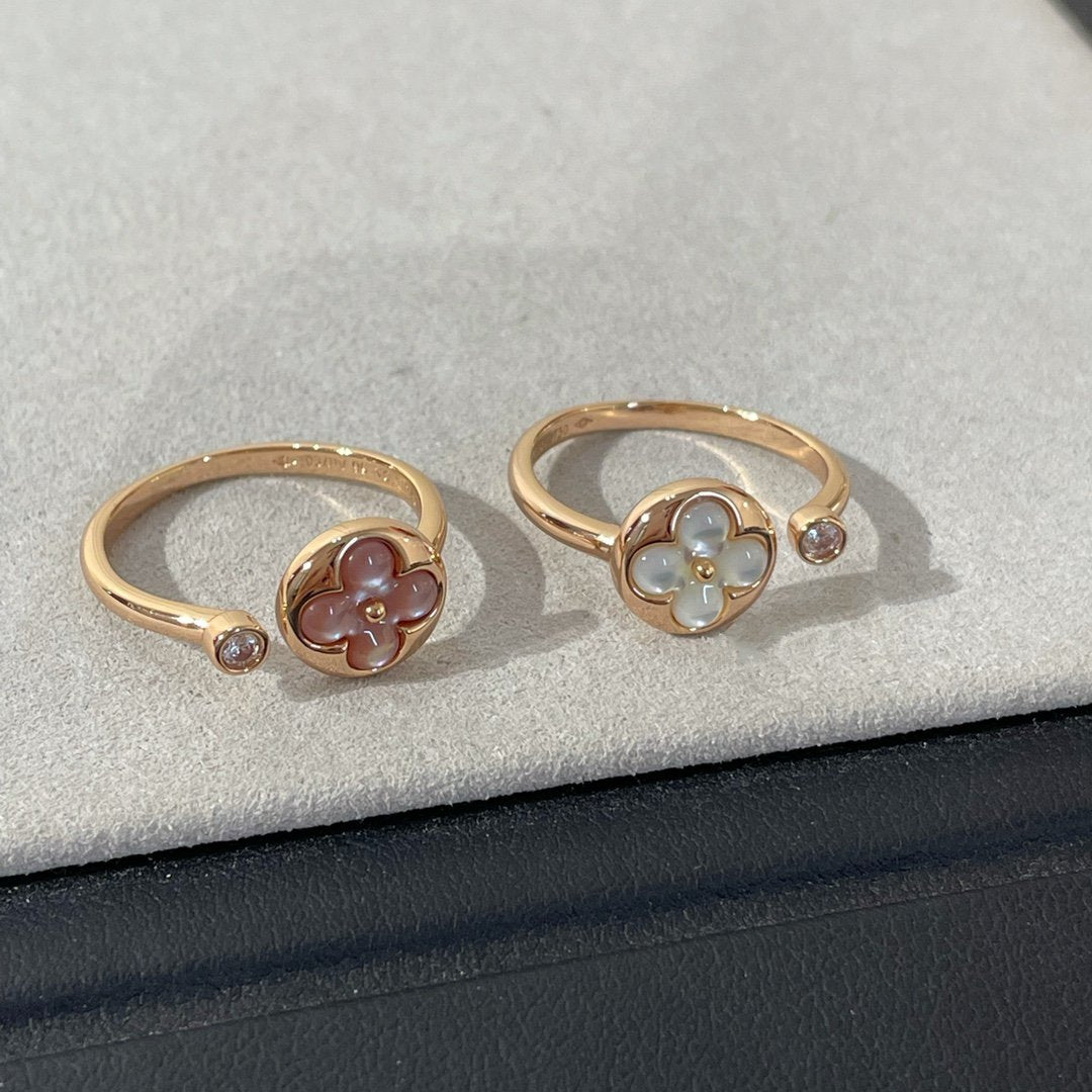 ¡®Aura Jewels¡¯SUN 1 DIAMOND PINK MOP RING