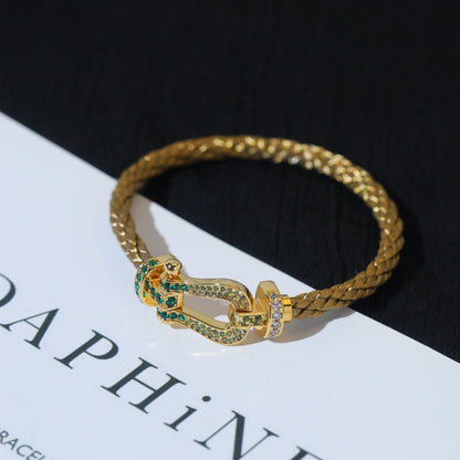 ¡®Aura Jewels¡¯FORCE 10 GOLD GREEN DIAMOND PAVED