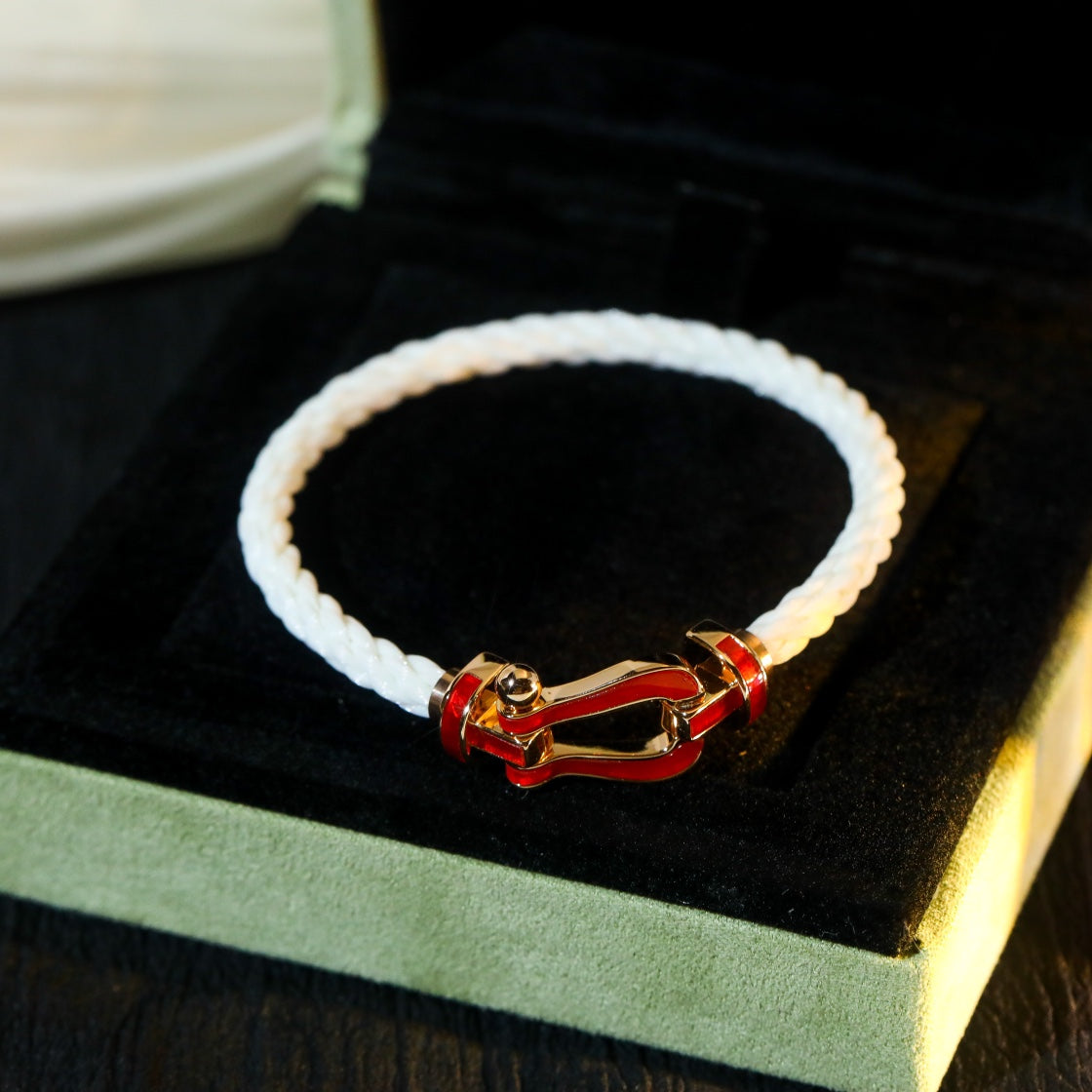¡®Aura Jewels¡¯FORCE 10 WHITE TEXTILE DIAMOND PAVED