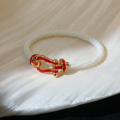 ¡®Aura Jewels¡¯FORCE 10 WHITE TEXTILE DIAMOND PAVED