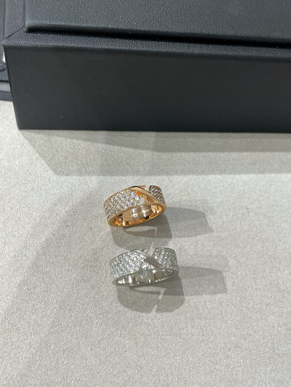 ¡®Aura Jewels¡¯LIENS EVIDENCE  DIAMOND PAVED RING