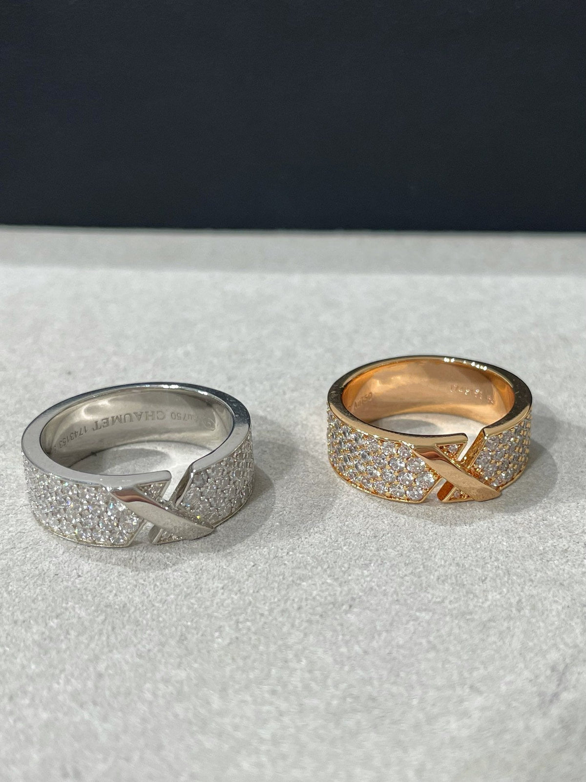 ¡®Aura Jewels¡¯LIENS EVIDENCE  DIAMOND PAVED RING
