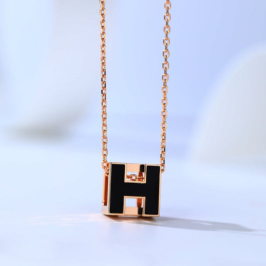 ¡®Aura Jewels¡¯H CAGE PINK GOLD NECKLACE