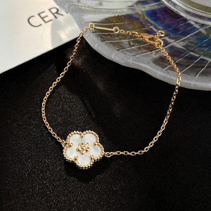 ¡®Aura Jewels¡¯LUCKY SPRING ROSE GOLD MOP BRACELET