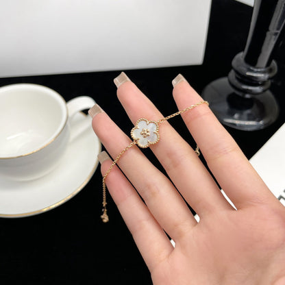 ¡®Aura Jewels¡¯LUCKY SPRING ROSE GOLD MOP BRACELET