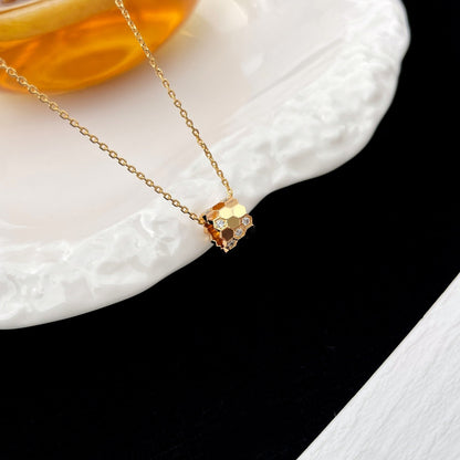¡®Aura Jewels¡¯BEE MINI PEDANT DIAMOND NECKLACE