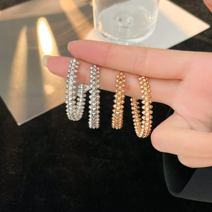 ¡®Aura Jewels¡¯CLASH HOOP EARRINGS