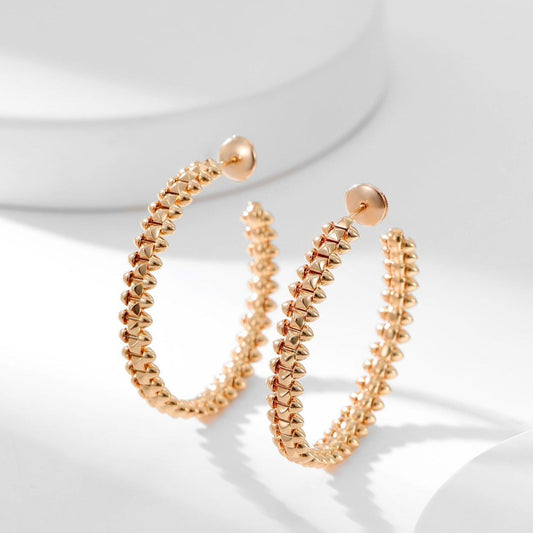 ¡®Aura Jewels¡¯CLASH HOOP EARRINGS
