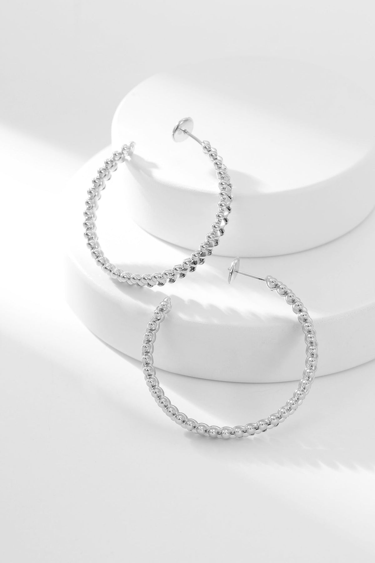 ¡®Aura Jewels¡¯CLASH HOOP EARRINGS