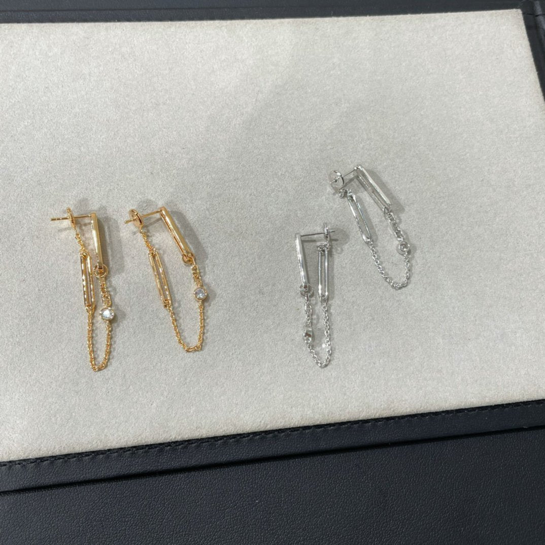 ¡®Aura Jewels¡¯CHAINE CHAOS DIAMOND DROP EARRINGS