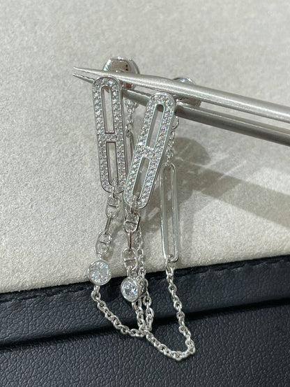 ¡®Aura Jewels¡¯CHAINE CHAOS DIAMOND DROP EARRINGS
