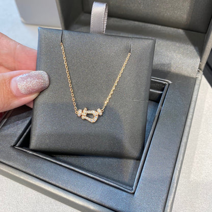 ¡®Aura Jewels¡¯FORCE 10 DIAMOND PINK GOLD NECKLACE MINI MODEL