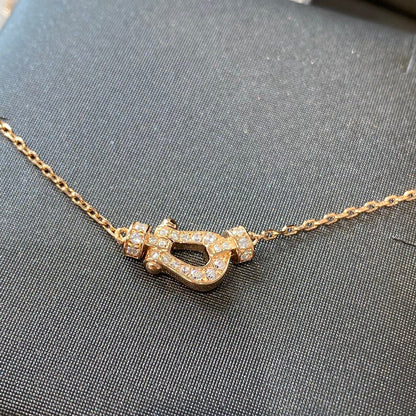 ¡®Aura Jewels¡¯FORCE 10 DIAMOND PINK GOLD NECKLACE MINI MODEL