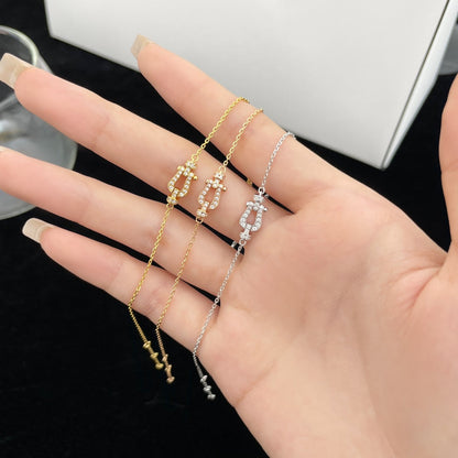 ¡®Aura Jewels¡¯FORCE 10 FULL DIAMOND BUCKLE CHAIN LINK MINI MODEL