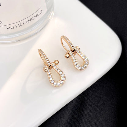 ¡®Aura Jewels¡¯FORCE 10 FULL DIAMOND DROP EARRINGS MEDIUM MODEL