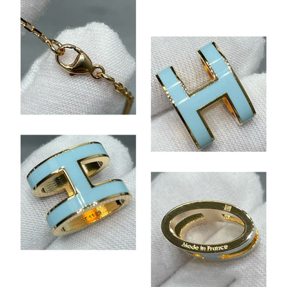 ¡®Aura Jewels¡¯POP H SKY BLUE NECKLACE